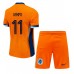 Maillot de foot Pays-Bas Cody Gakpo #11 Domicile vêtements enfant Europe 2024 Manches Courtes (+ pantalon court)